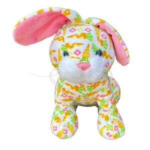 GANZ Webkinz 9” CARROTS Bunny Rabbit Plush Stuffed Animal Toy HM754 Rare No Code